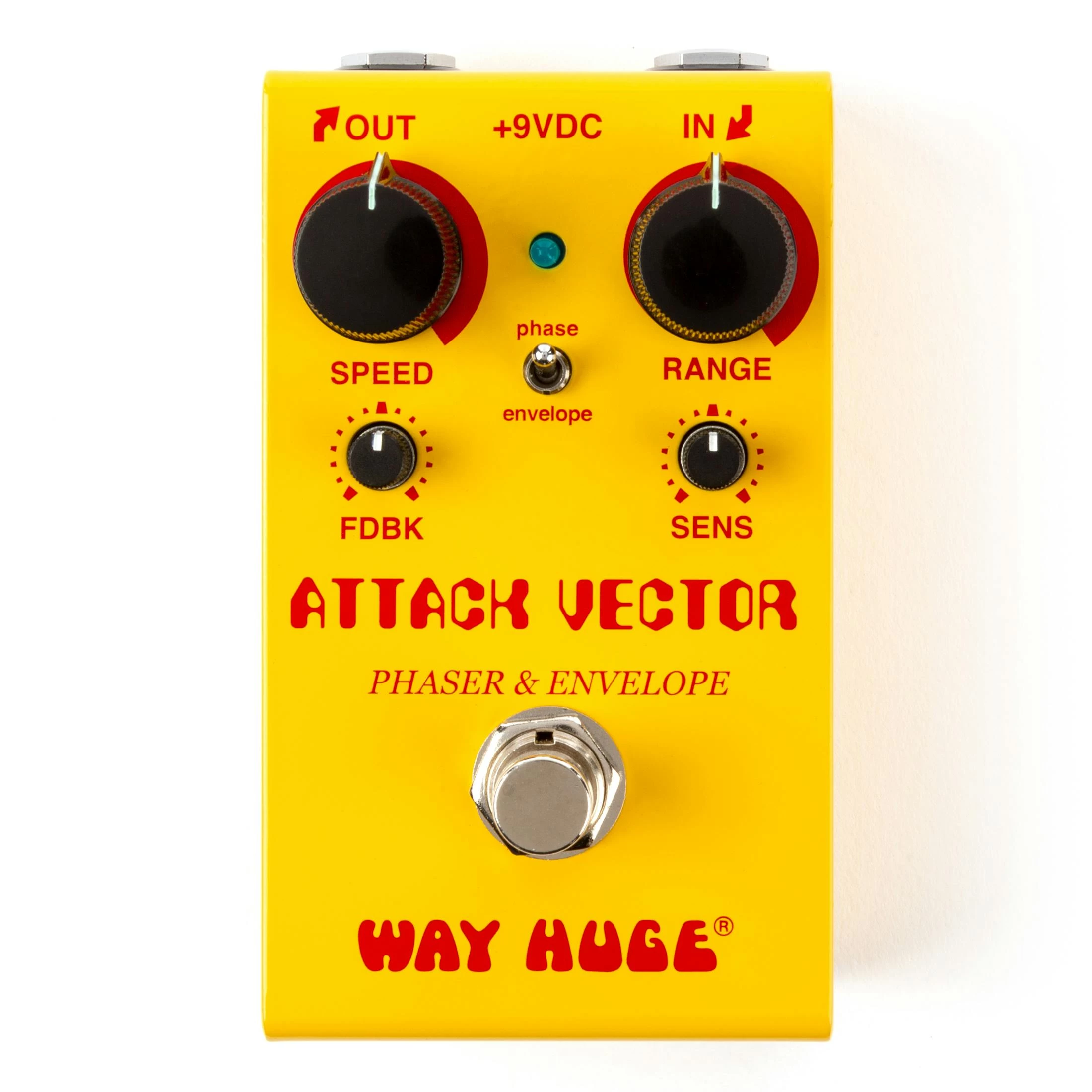 Way Huge WM92 Smalls Attack Vector Phaser & Envelope Pedal 1 Way Huge WM92 Smalls Attack Vector Phaser & Envelope Pedal