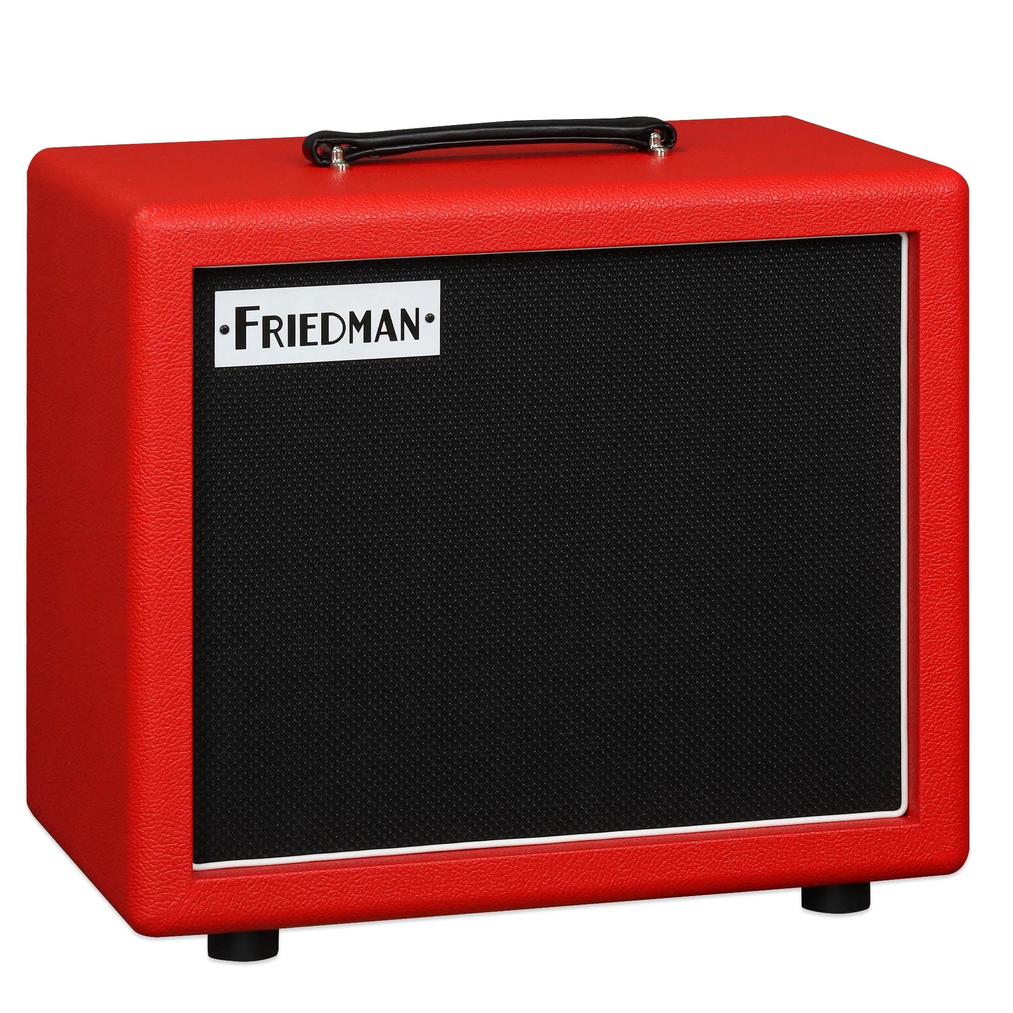 Friedman JEL-112 1x12” Celestion Creamback Loaded Guitar Cabinet In Red 2 Friedman JEL-112 1x12” Celestion Creamback Loaded Guitar Cabinet In Red - Image 2