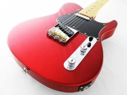 FGN J Standard Iliad JIL2CLASHM Electric Guitar In Candy Apple Red -Professional Guitar Store JIL2CLASHM CAR FGN J Standard Iliad JIL2CLASHM Electric Guitar in Candy Apple Red Body Angle