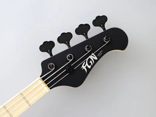 FGN J Standard Mighty Jazz JMJ2ASHDEM Bass Guitar In Open Pore Black 9 FGN J Standard Mighty Jazz JMJ2ASHDEM Bass Guitar In Open Pore Black - Image 9