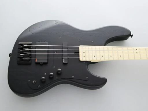 FGN J Standard Mighty Jazz JMJ2ASHDEM Bass Guitar In Open Pore Black 10 FGN J Standard Mighty Jazz JMJ2ASHDEM Bass Guitar In Open Pore Black - Image 10