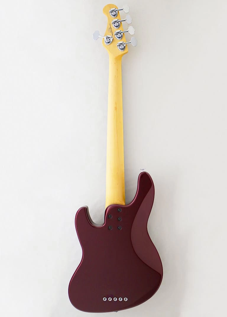 FGN J Standard Mighty Jazz JMJ52ALR 5-String Bass Guitar In Azuki Metallic 3 FGN J Standard Mighty Jazz JMJ52ALR 5-String Bass Guitar In Azuki Metallic - Image 3