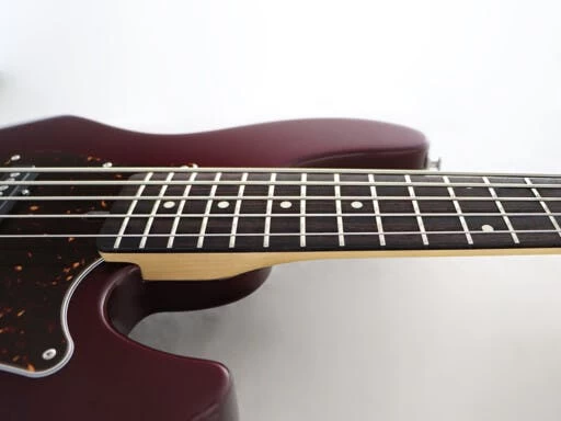 FGN J Standard Mighty Jazz JMJ52ALR 5-String Bass Guitar In Azuki Metallic 7 FGN J Standard Mighty Jazz JMJ52ALR 5-String Bass Guitar In Azuki Metallic - Image 7