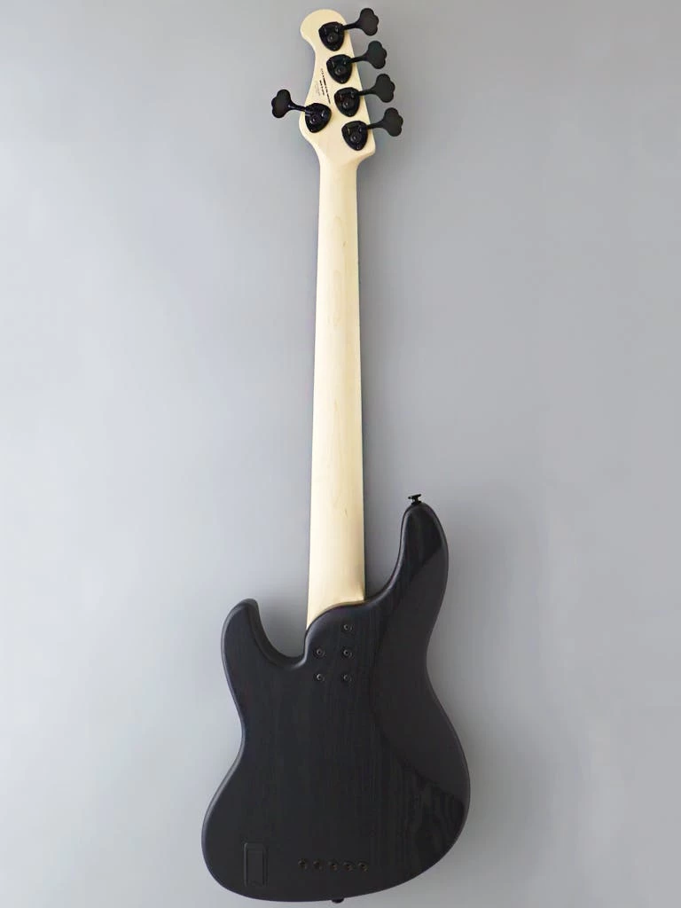 FGN J Standard Mighty Jazz JMJ52ASHDEM 5-String Bass Guitar In Open Pore Black 3 FGN J Standard Mighty Jazz JMJ52ASHDEM 5-String Bass Guitar In Open Pore Black - Image 3