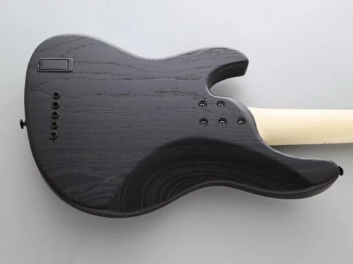 FGN J Standard Mighty Jazz JMJ52ASHDEM 5-String Bass Guitar In Open Pore Black 6 FGN J Standard Mighty Jazz JMJ52ASHDEM 5-String Bass Guitar In Open Pore Black - Image 6