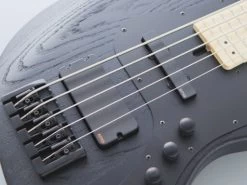 FGN J Standard Mighty Jazz JMJ52ASHDEM 5-String Bass Guitar In Open Pore Black 15 FGN J Standard Mighty Jazz JMJ52ASHDEM 5-String Bass Guitar In Open Pore Black -Professional Guitar Store JMJ52ASHDEM OPB FNG Guitars Mighty Jazz J Standard Electric Bass Open Pore Black 7