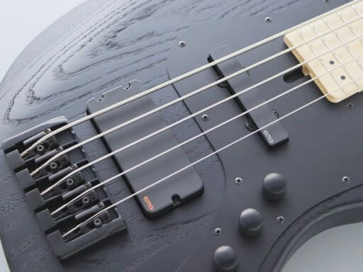 FGN J Standard Mighty Jazz JMJ52ASHDEM 5-String Bass Guitar In Open Pore Black 8 FGN J Standard Mighty Jazz JMJ52ASHDEM 5-String Bass Guitar In Open Pore Black - Image 8