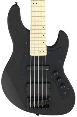 FGN J Standard Mighty Jazz JMJ52ASHDEM 5-String Bass Guitar In Open Pore Black