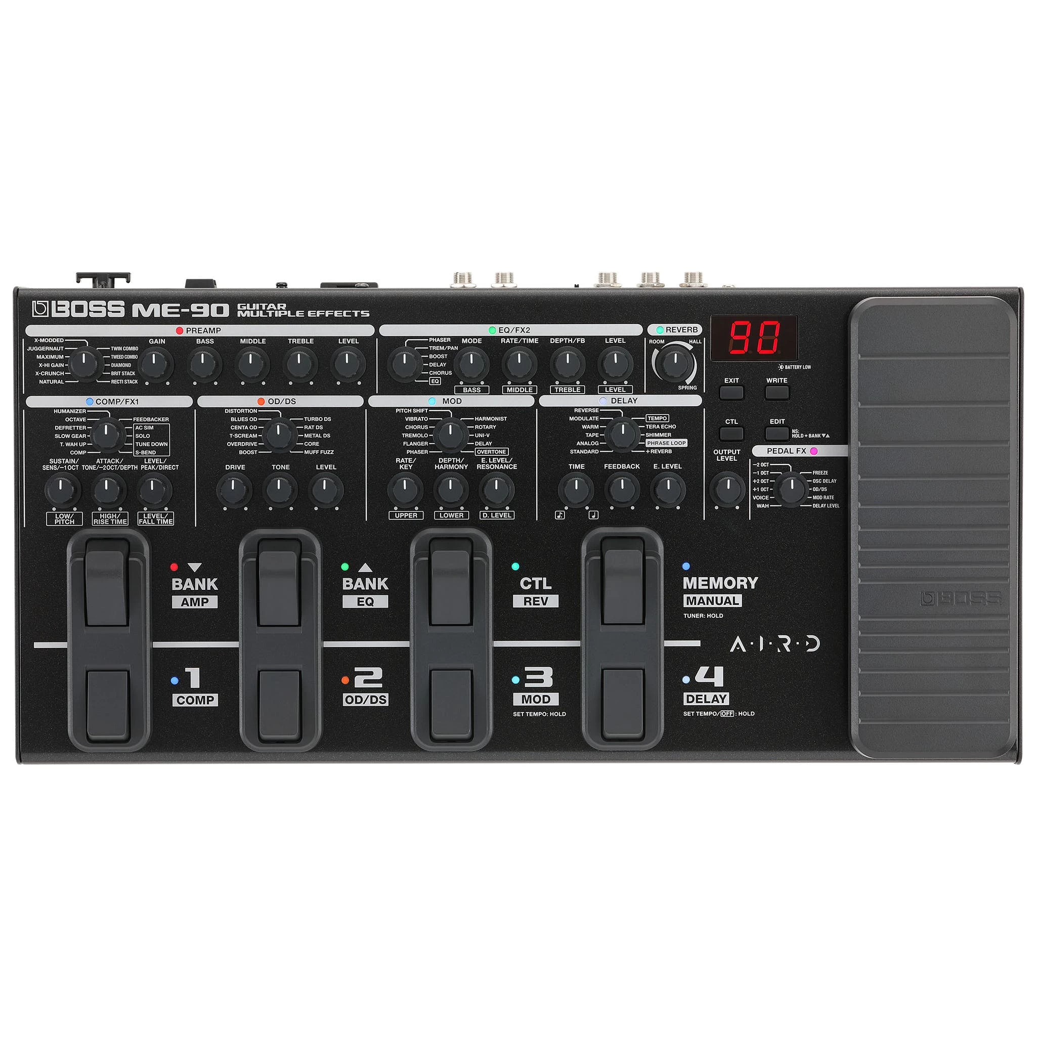 Boss ME-90 Guitar Multi-FX Processor 1 Boss ME-90 Guitar Multi-FX Processor
