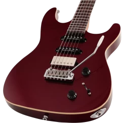 Chapman ML1 Pro X Electric Guitar In Deep Cherry Metallic 12 Chapman ML1 Pro X Electric Guitar In Deep Cherry Metallic -Professional Guitar Store ML1P X DCM Chapman ML1 Pro X Deep Cherry Metallic Angle