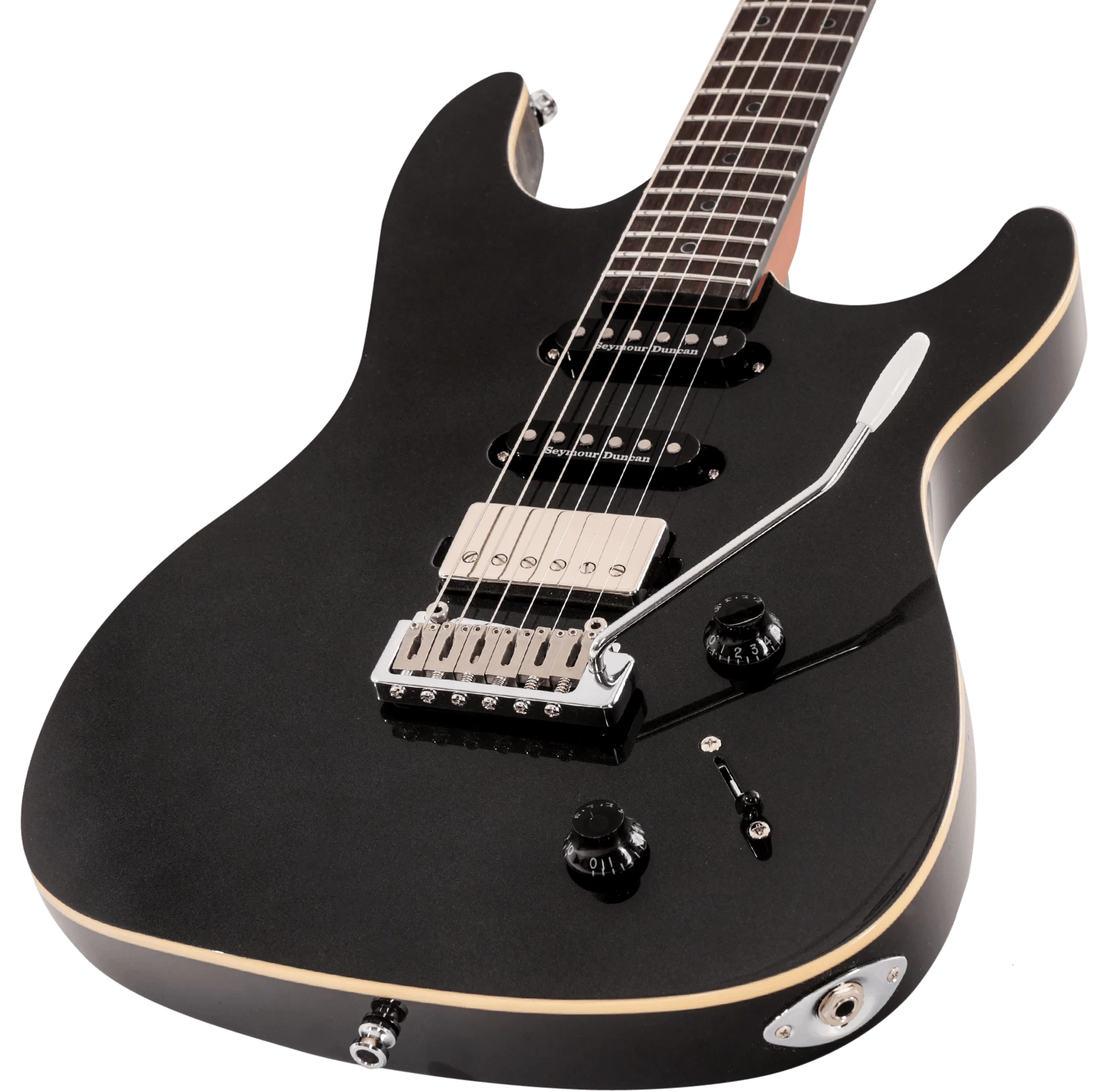 Chapman ML1 Pro X Electric Guitar In Gloss Black Metallic 6 Chapman ML1 Pro X Electric Guitar In Gloss Black Metallic - Image 6