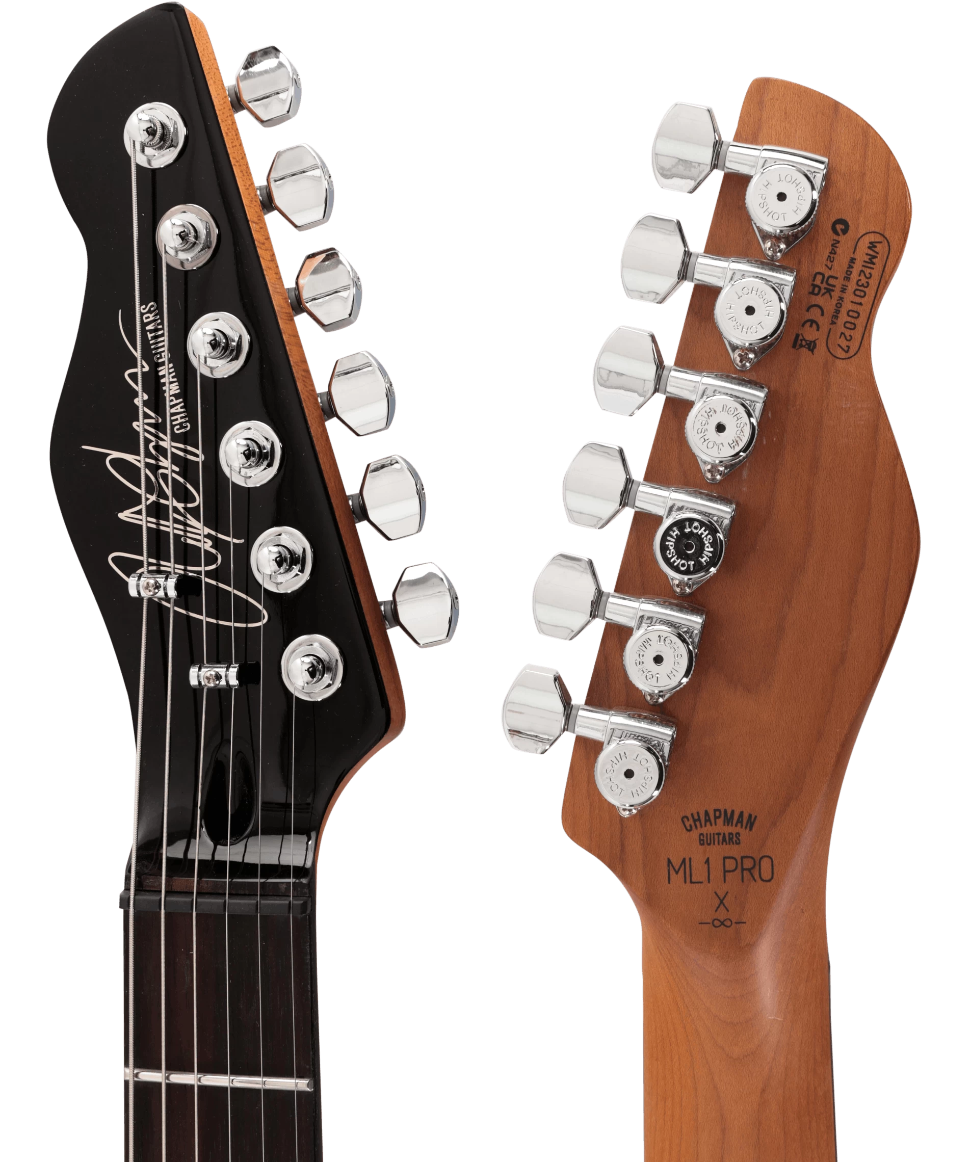 Chapman ML1 Pro X Electric Guitar In Gloss Black Metallic 7 Chapman ML1 Pro X Electric Guitar In Gloss Black Metallic - Image 7