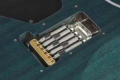 Ibanez MMN1-TAB Martin Miller Signature Electric Guitar In Transparent Aqua Blue -Professional Guitar Store MMN1 TAB Ibanez MMN1 TAB Martin Miller Tremolo Springs