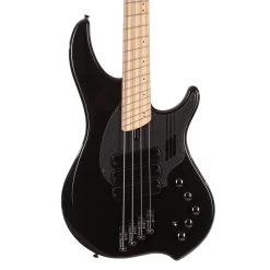 Dingwall NG-3 4-String Electric Bass - Black Metallic W/ Maple Fingerboard - Matching Headstock