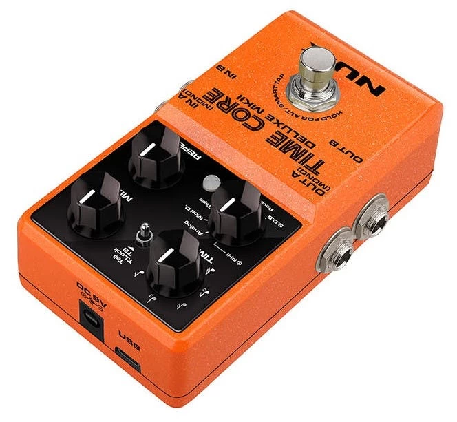 NUX Time Core Deluxe MkII Delay Pedal 2 NUX Time Core Deluxe MkII Delay Pedal - Image 2
