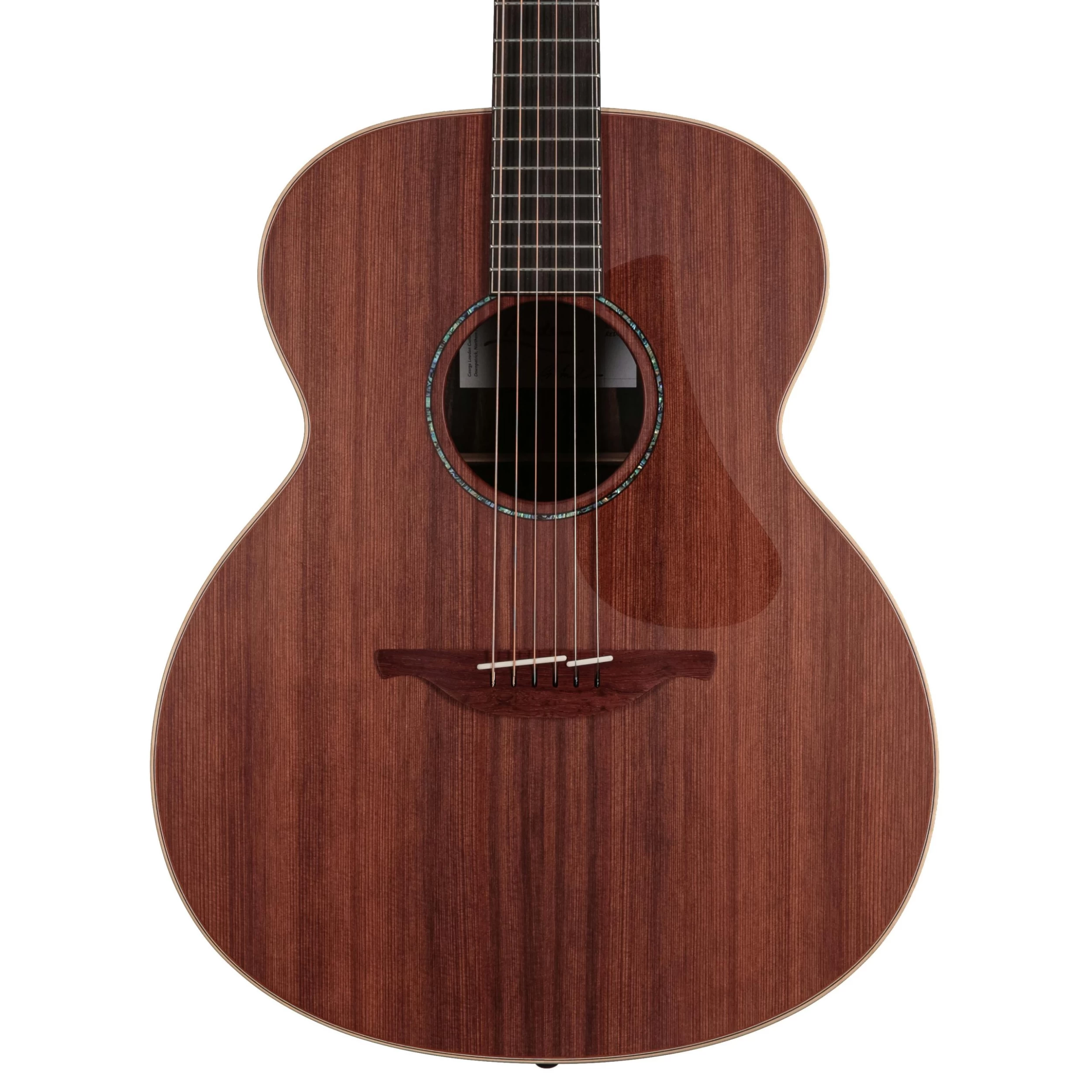 Lowden O-35 Ebony And Sinker Redwood Acoustic Guitar