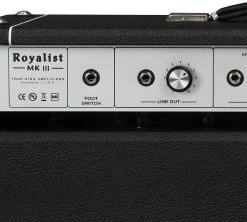 Tone King Royalist MkIII 40-Watt 1x12 Tube Guitar Amplifier Combo -Professional Guitar Store ROYALIST C TK Royalist Combo Back Line Out Detail