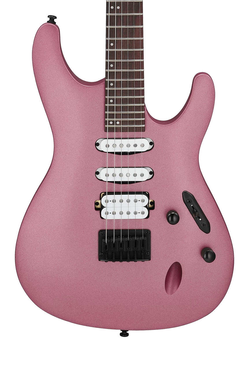Ibanez AX Series Electric Guitar In Pink Gold Metallic Matte 1 Ibanez AX Series Electric Guitar In Pink Gold Metallic Matte