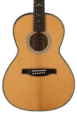 PRS SE Tonare P50E Parlour Electro Acoustic Guitar In Black Gold