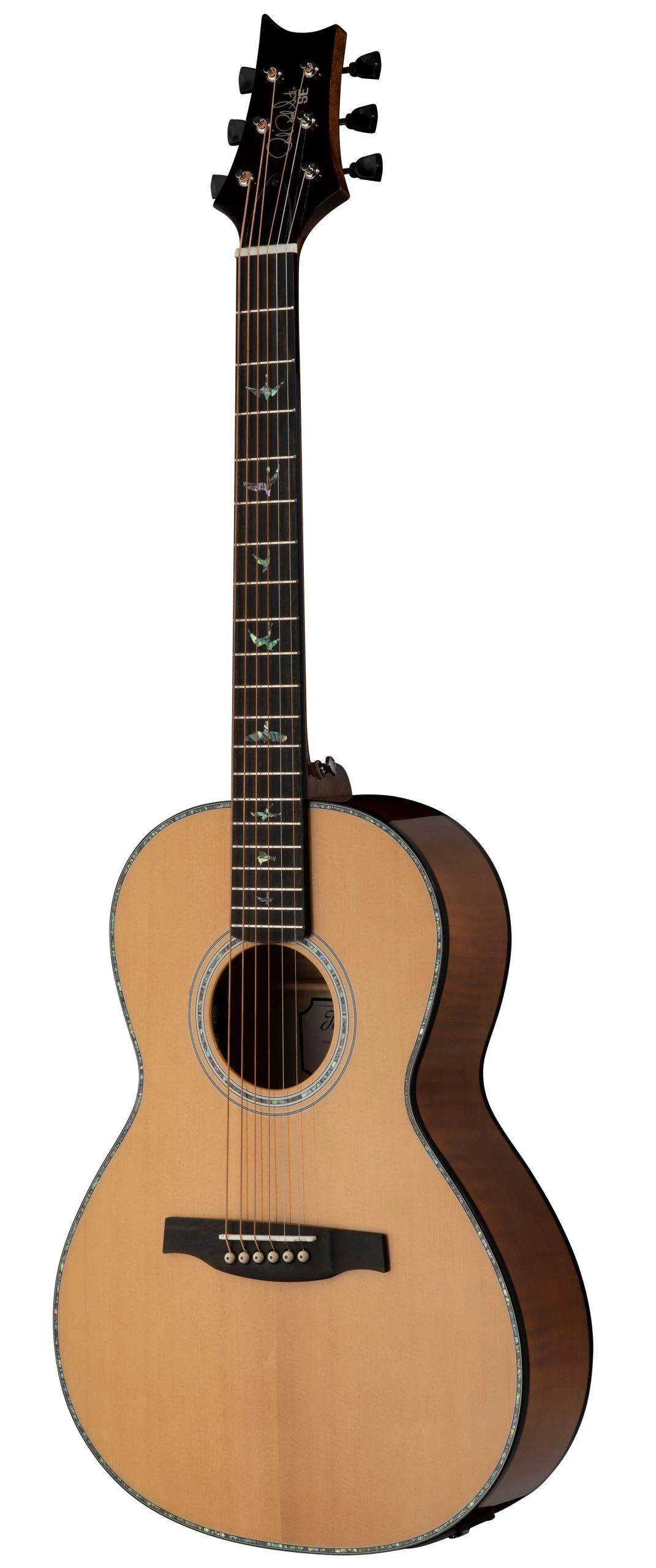 PRS SE Tonare P50E Parlour Electro Acoustic Guitar In Black Gold 3 PRS SE Tonare P50E Parlour Electro Acoustic Guitar In Black Gold - Image 3