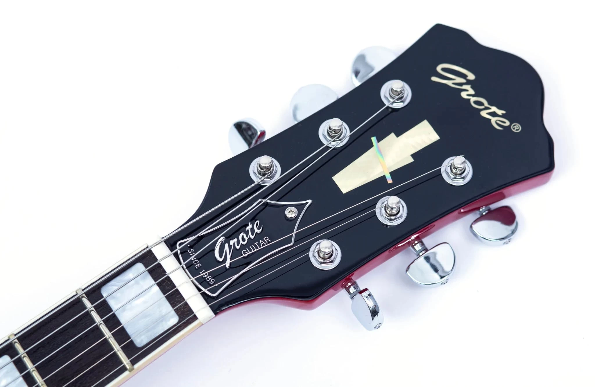 Grote G35 Semi-Hollow Electric Guitar In Violin Sunburst 7 Grote G35 Semi-Hollow Electric Guitar In Violin Sunburst - Image 7