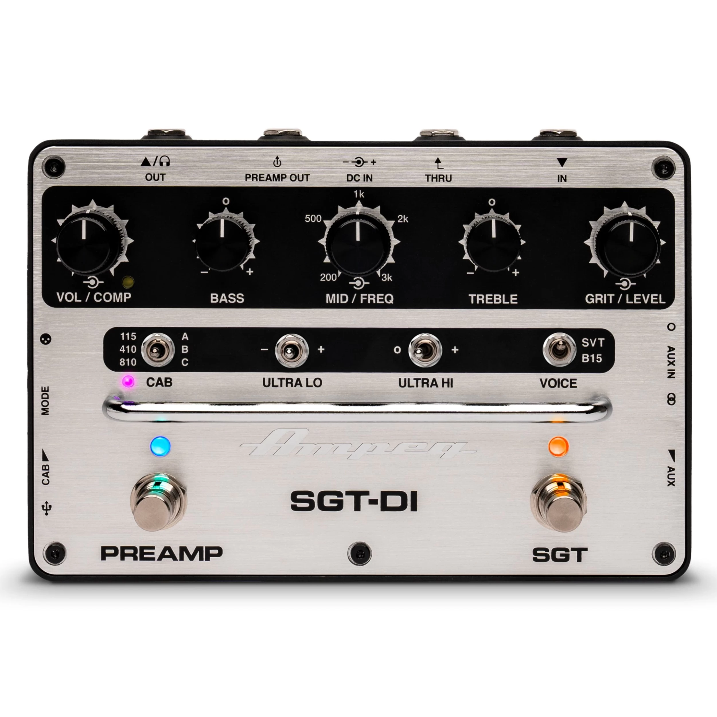 Ampeg SGT-DI Bass Preamp & DI Pedal 1 Ampeg SGT-DI Bass Preamp & DI Pedal