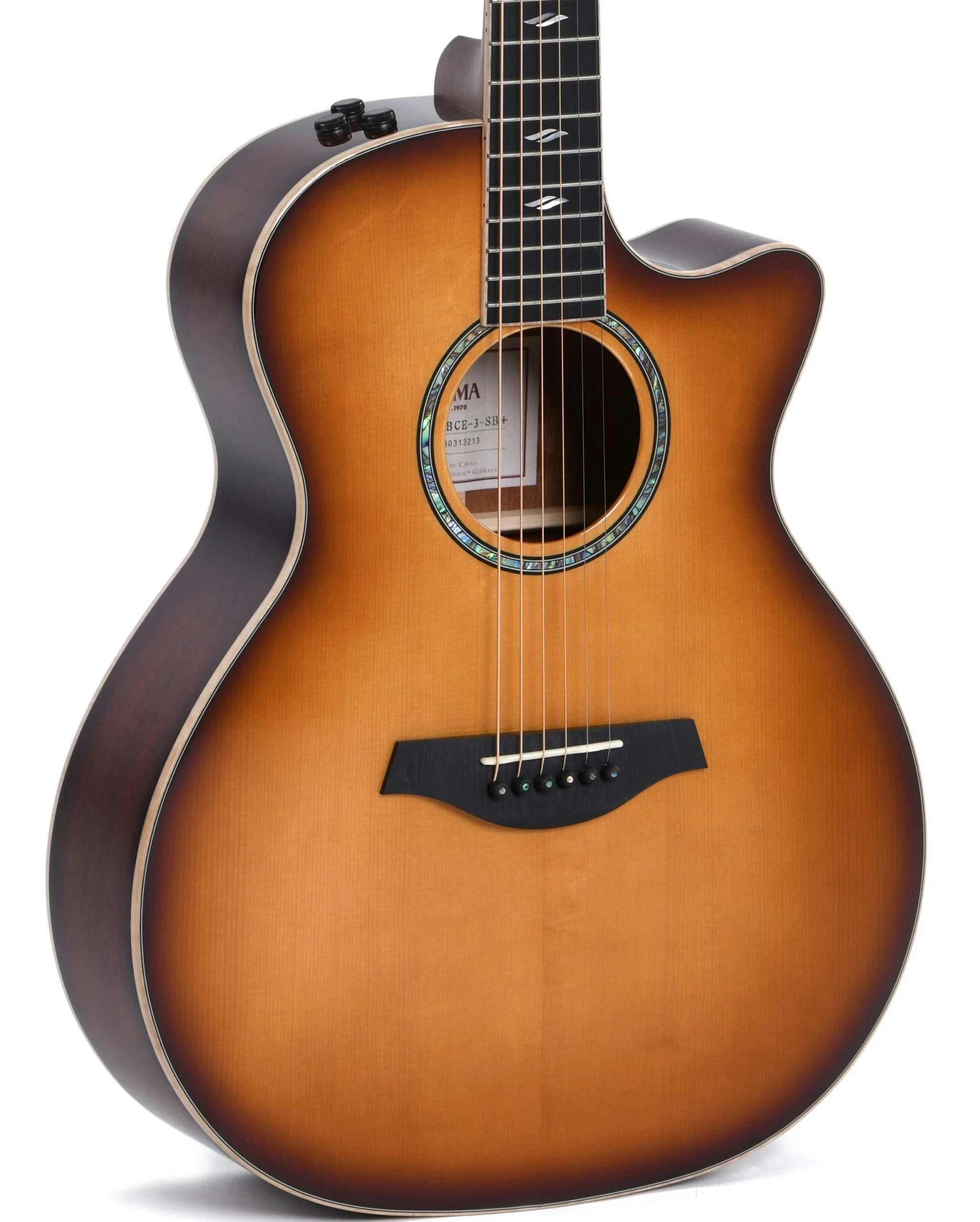 Sigma Modern Series GBCE-3-SB+ Blackwood Cutaway Electro Acoustic Guitar 1 Sigma Modern Series GBCE-3-SB+ Blackwood Cutaway Electro Acoustic Guitar