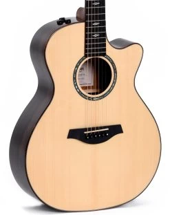Sigma Modern Series GZCE-3+ Ziricote Cutaway Electro Acoustic Guitar