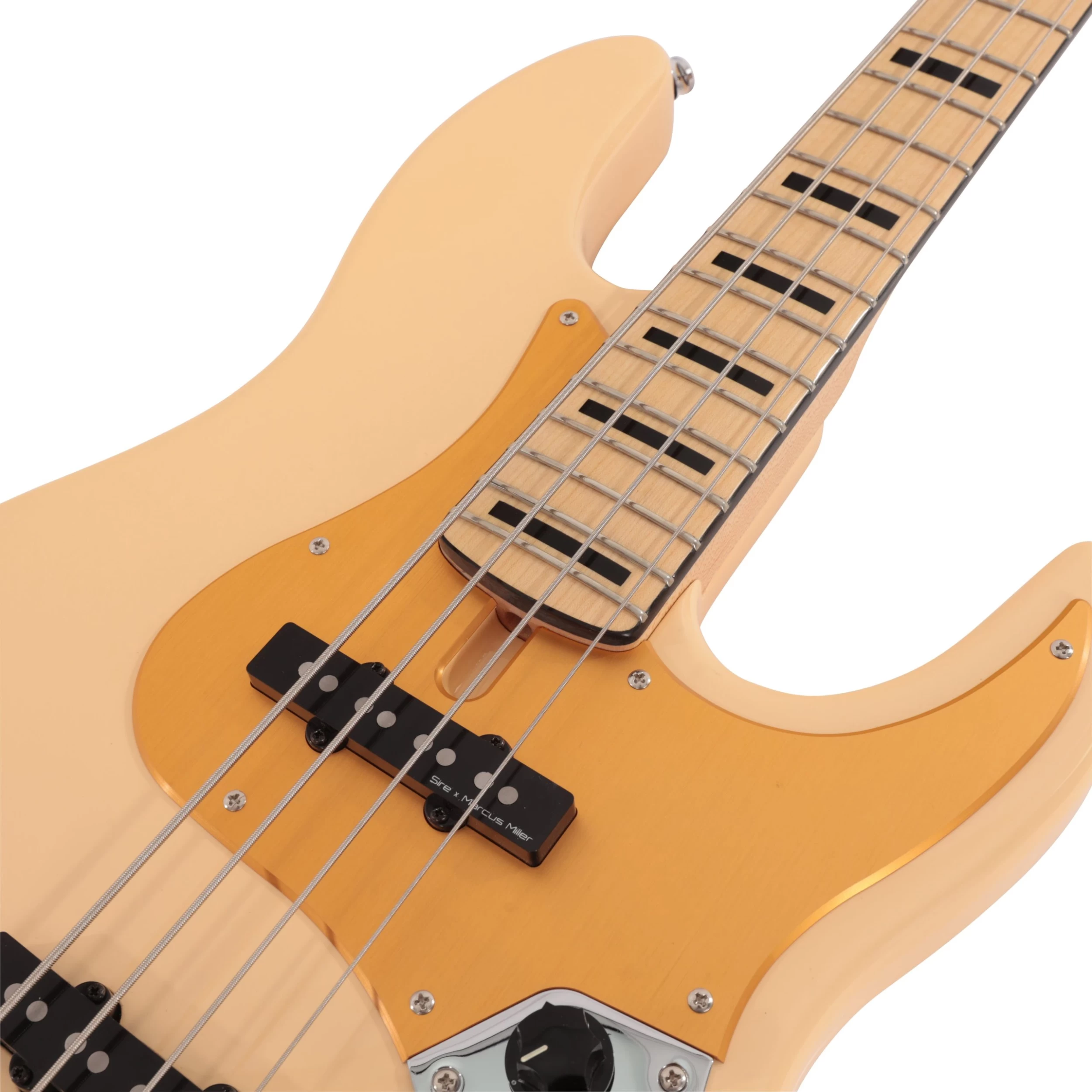 Sire Marcus Miller V5 24 Fret 4-String Bass Guitar In Vintage White 4 Sire Marcus Miller V5 24 Fret 4-String Bass Guitar In Vintage White - Image 4