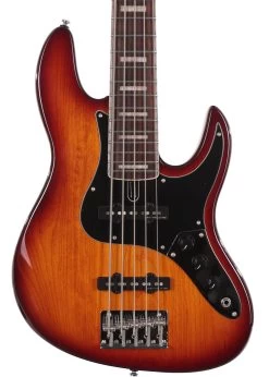 Sire Marcus Miller V5 24 Fret 5-String Bass Guitar In Tobacco Sunburst