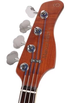Sire Marcus Miller V5 24 Fret 4-String Fretless Bass Guitar In Mild Green -Professional Guitar Store SIREFL24V54MLG Sire V5 24 Fret 4 String Fretless Bass Guitar Mild Green Headstock