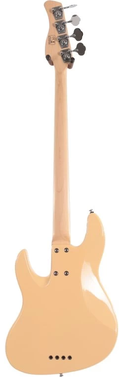 Sire Marcus Miller V5 24 Fret 4-String Fretless Bass Guitar In Vintage White -Professional Guitar Store SIREFL24V54VWH Sire V5 24 Fret 4 String Fretless Bass Vintage White Back