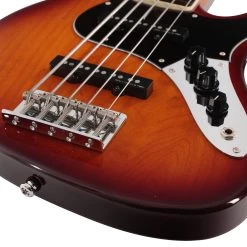 Sire Marcus Miller V5 24 Fret 5-String Fretless Bass Guitar In Tobacco Sunburst -Professional Guitar Store SIREFL24V55TS Sire V5 24 Fret 5 String Fretless Bass Tobacco Sunburst Controls