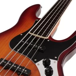 Sire Marcus Miller V5 24 Fret 5-String Fretless Bass Guitar In Tobacco Sunburst -Professional Guitar Store SIREFL24V55TS Sire V5 24 Fret 5 String Fretless Bass Tobacco Sunburst Pickups