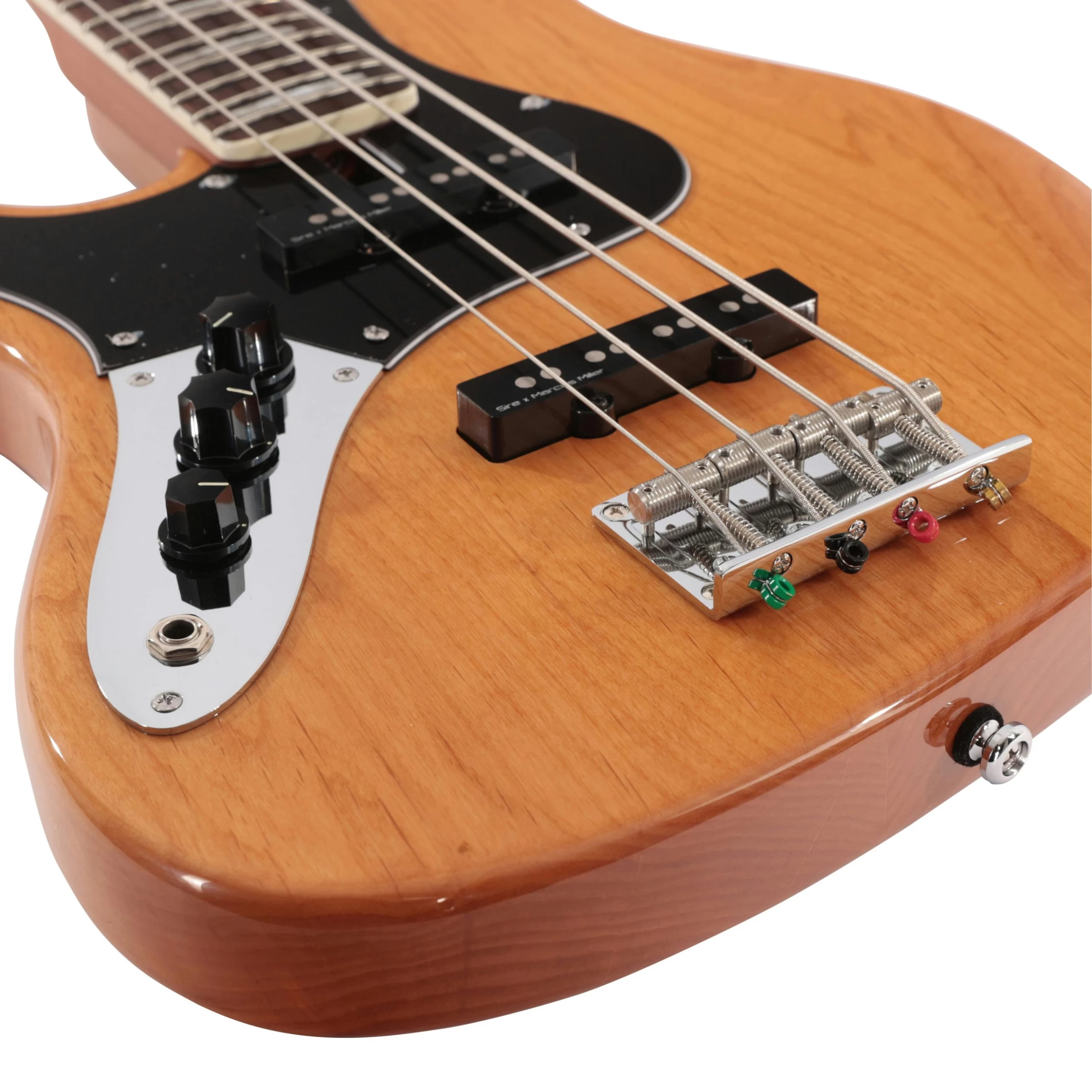 Sire Marcus Miller V5 24 Fret Left-Handed 4-String Bass Guitar In Natural 7 Sire Marcus Miller V5 24 Fret Left-Handed 4-String Bass Guitar In Natural - Image 7
