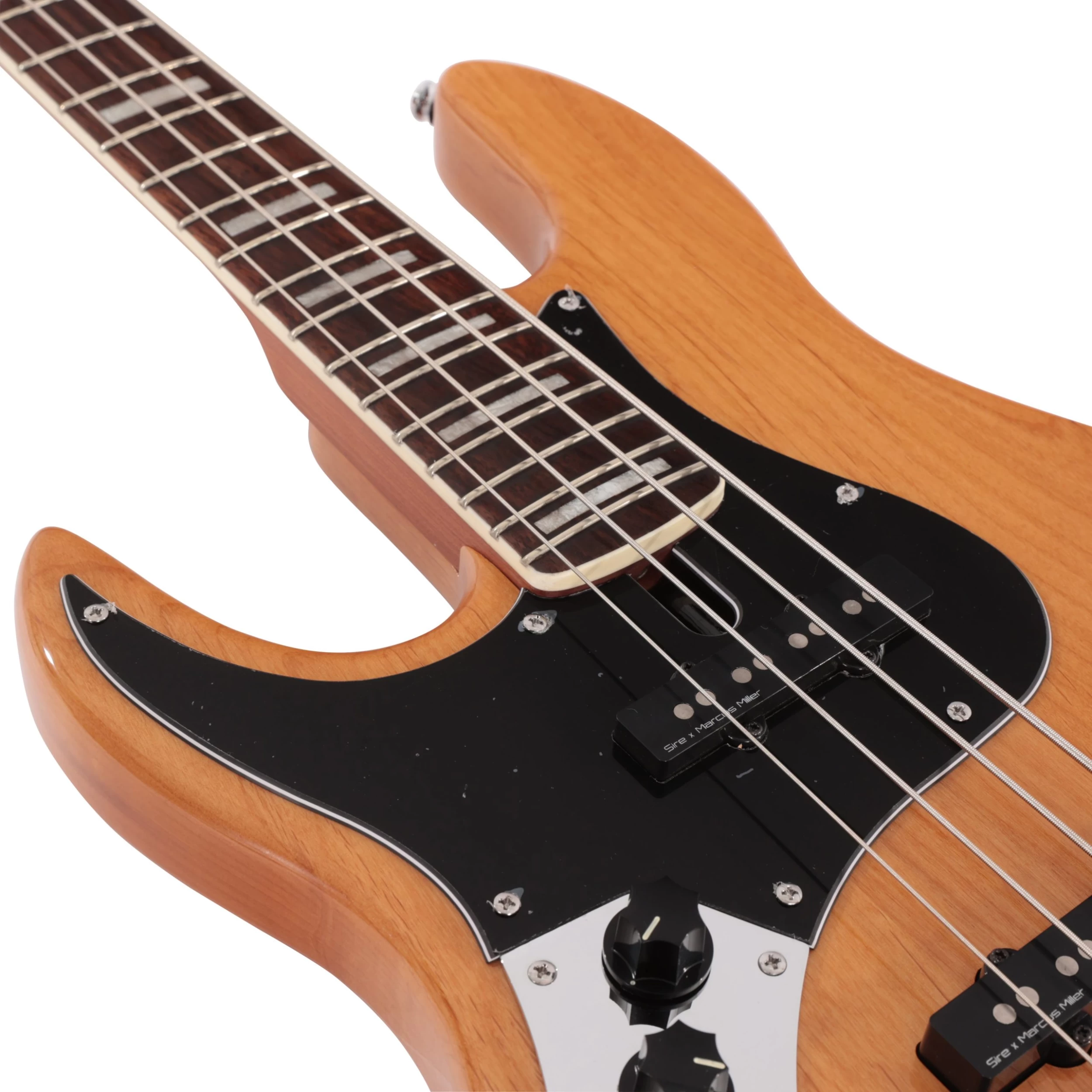 Sire Marcus Miller V5 24 Fret Left-Handed 4-String Bass Guitar In Natural 6 Sire Marcus Miller V5 24 Fret Left-Handed 4-String Bass Guitar In Natural - Image 6