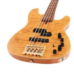 Sire Marcus Miller P10dx Alder 5-String Bass Guitar In Natural -Professional Guitar Store SIREP10DXAW5NT Sire P10DX 5 String Bass Natural Angle