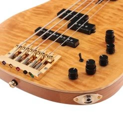 Sire Marcus Miller P10dx Alder 5-String Bass Guitar In Natural -Professional Guitar Store SIREP10DXAW5NT Sire P10DX 5 String Bass Natural Controls