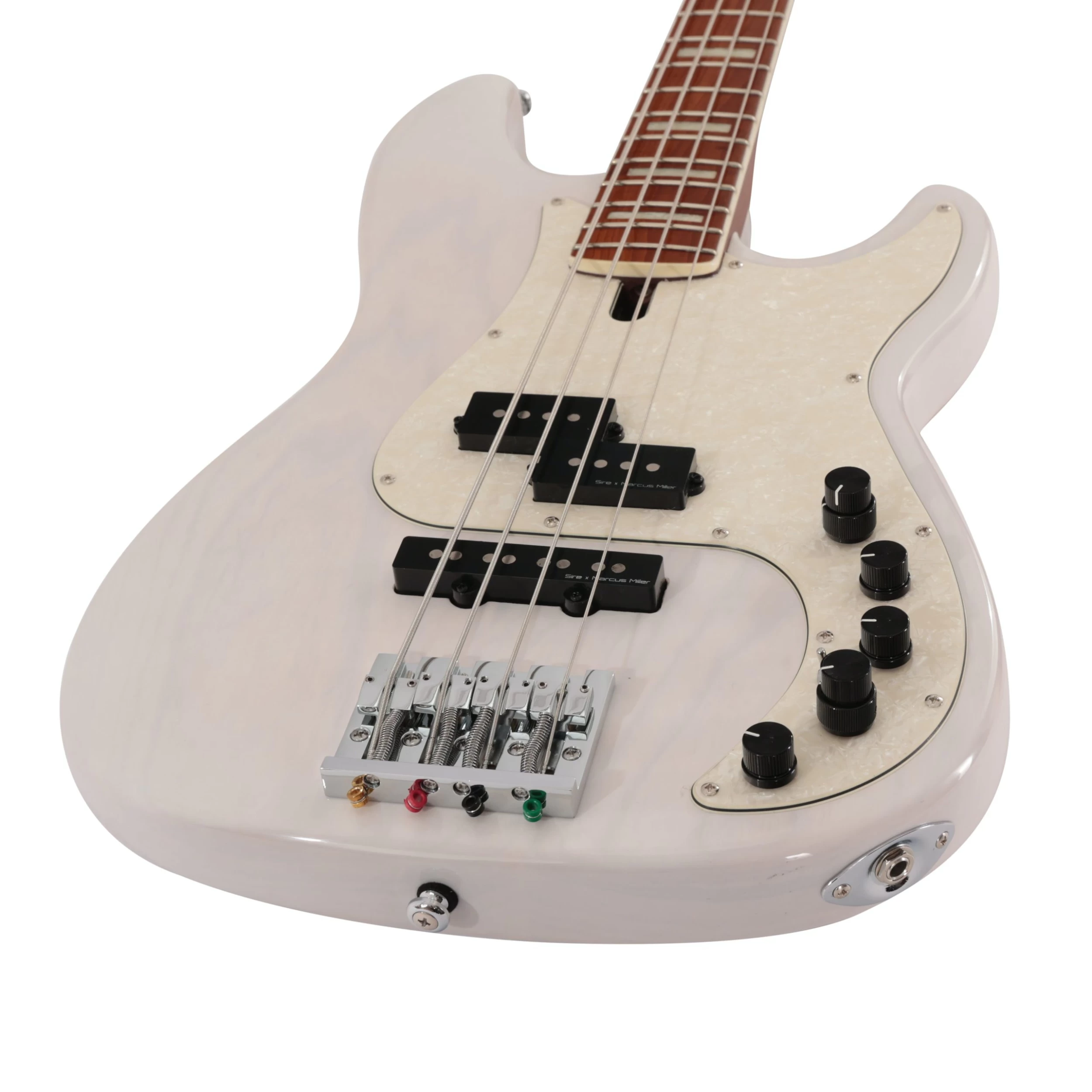 Sire Marcus Miller P8 Swamp Ash 4-String Bass Guitar In White Blonde 4 Sire Marcus Miller P8 Swamp Ash 4-String Bass Guitar In White Blonde - Image 4