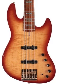 Sire Marcus Miller V10dx Swamp Ash 5-String Bass Guitar In Tobacco Sunburst