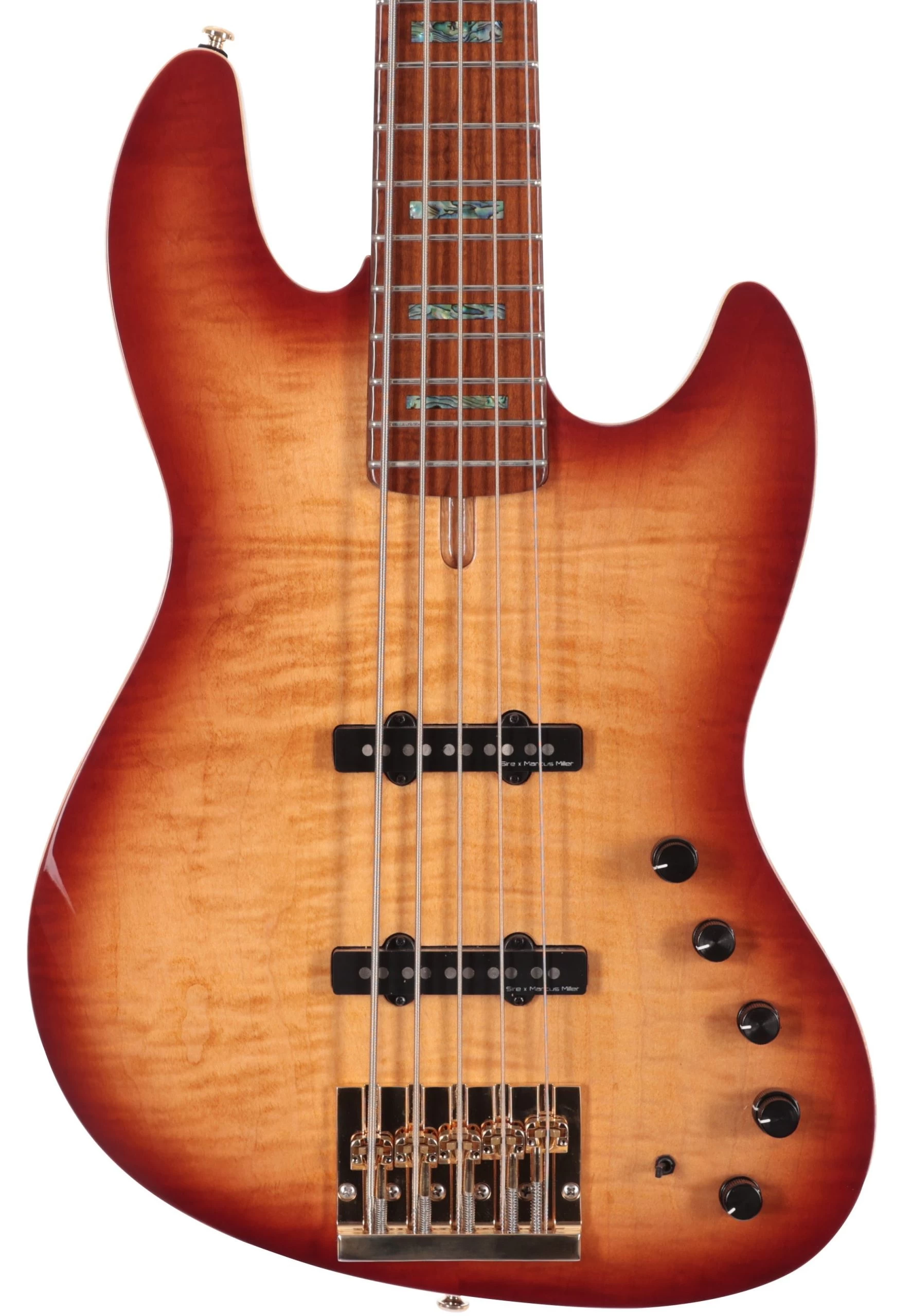 Sire Marcus Miller V10dx Swamp Ash 5-String Bass Guitar In Tobacco Sunburst 1 Sire Marcus Miller V10dx Swamp Ash 5-String Bass Guitar In Tobacco Sunburst