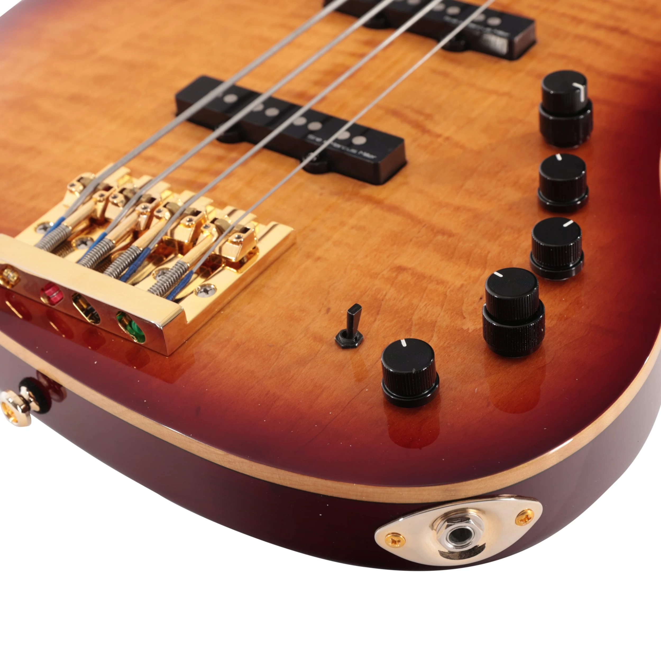 Sire Marcus Miller V10dx Swamp Ash 4-String Fretless Bass Guitar In Tobacco Sunburst 6 Sire Marcus Miller V10dx Swamp Ash 4-String Fretless Bass Guitar In Tobacco Sunburst - Image 6