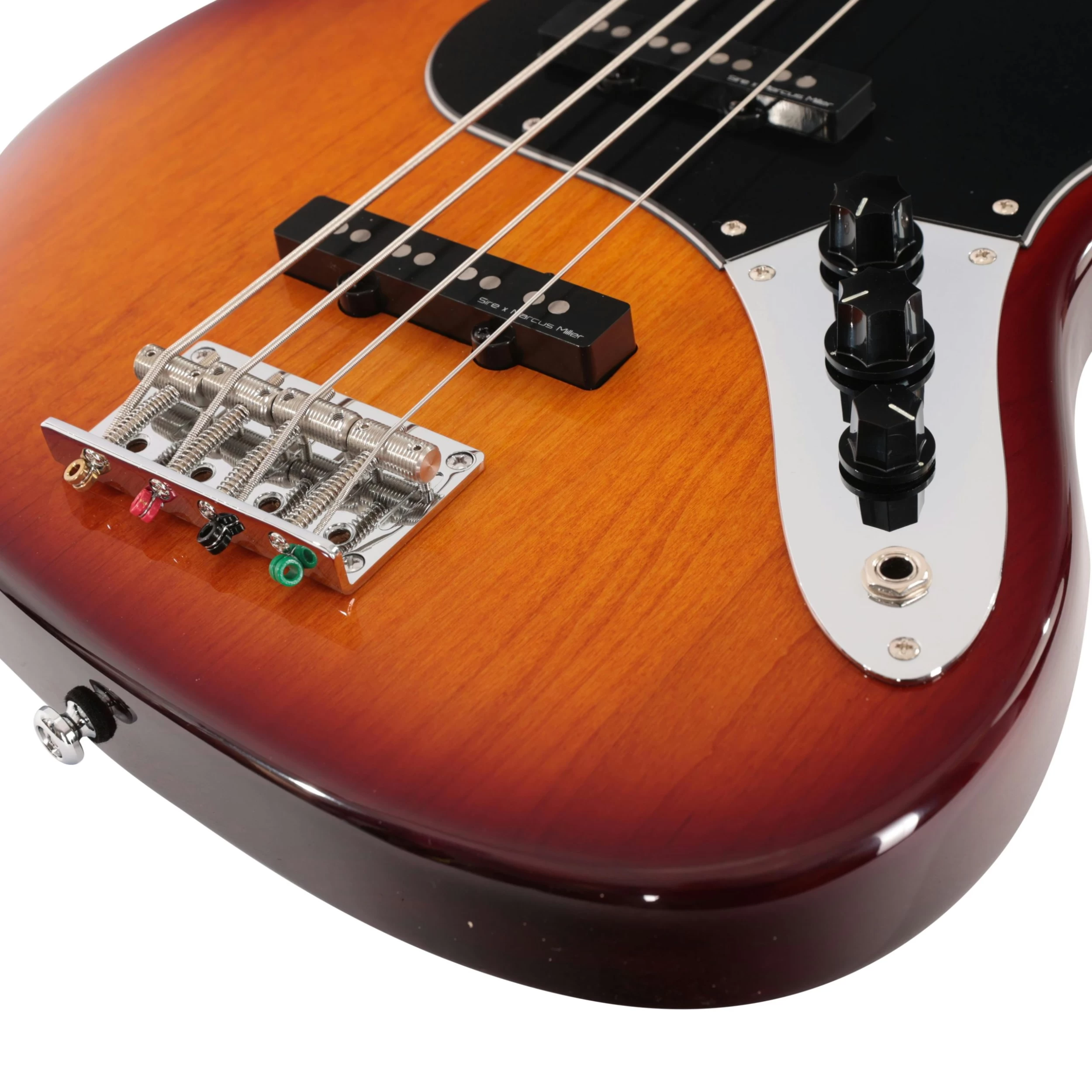 Sire Marcus Miller V5R Alder 4 String Bass Guitar In Tobacco Sunburst 6 Sire Marcus Miller V5R Alder 4 String Bass Guitar In Tobacco Sunburst - Image 6