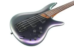 Ibanez SR500E-BAB Bass Guitar In Black Aurora Burst -Professional Guitar Store SR500E BAB Ibanez SR500E BAB Body Angle