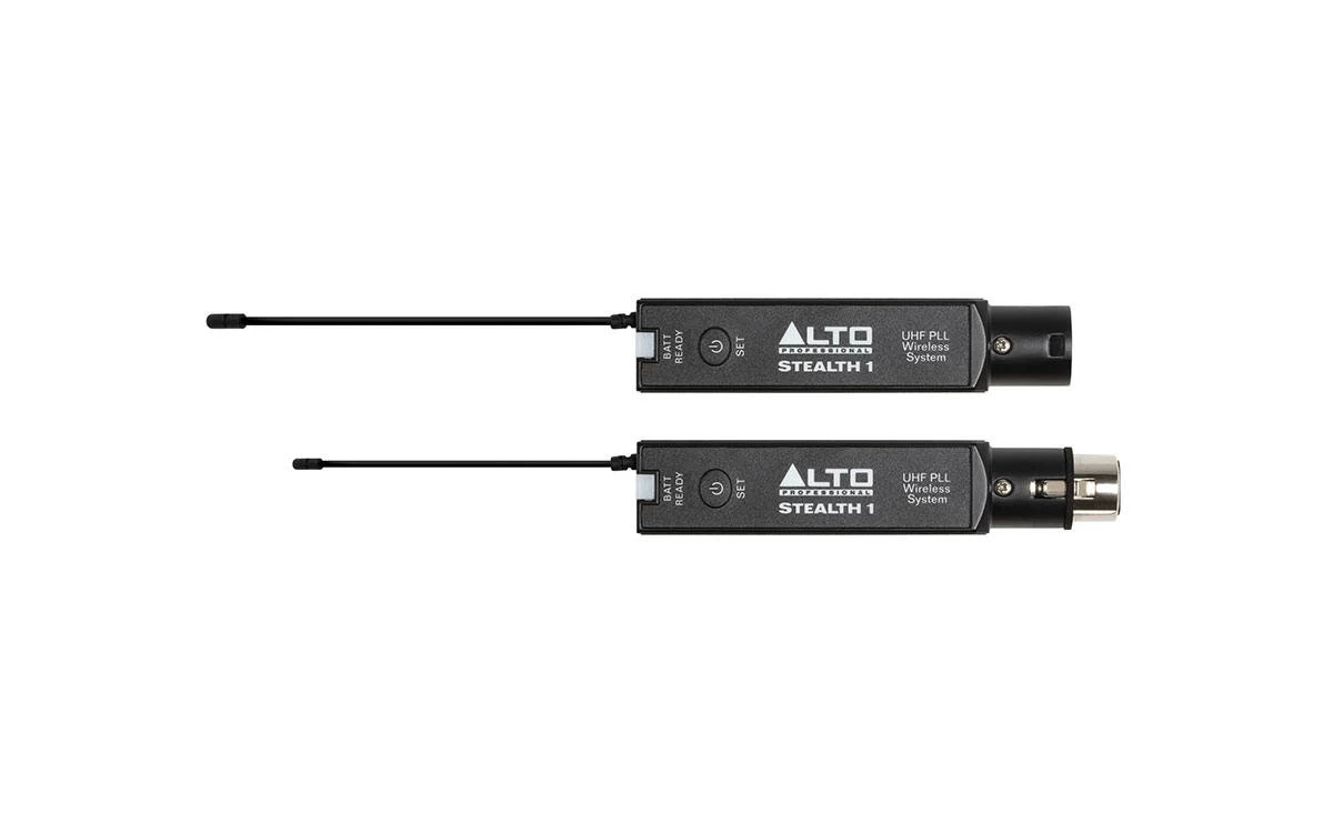 Alto Stealth 1 Mono UHF XLR To XLR Wireless System - Ch. 70 1 Alto Stealth 1 Mono UHF XLR To XLR Wireless System - Ch. 70