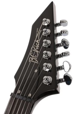 BC Rich Legacy Series Stealth Electric Guitar In Black Onyx -Professional Guitar Store STEALTHLEBK BC Rich Series Stealth Electric Guitar Black Onyx Tuners