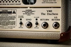 Victory V40H The Duchess Compact Sleeve Guitar Amp Head With 6L6 Valves 18 Victory V40H The Duchess Compact Sleeve Guitar Amp Head With 6L6 Valves -Professional Guitar Store VICV40 COMPACT6L6 the duchess victory amplifier head 6l6 back corner
