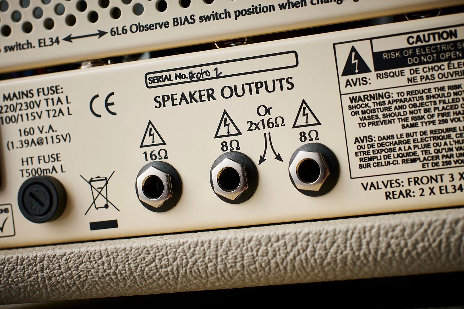 Victory V40H The Duchess Compact Sleeve Guitar Amp Head With 6L6 Valves 11 Victory V40H The Duchess Compact Sleeve Guitar Amp Head With 6L6 Valves - Image 11