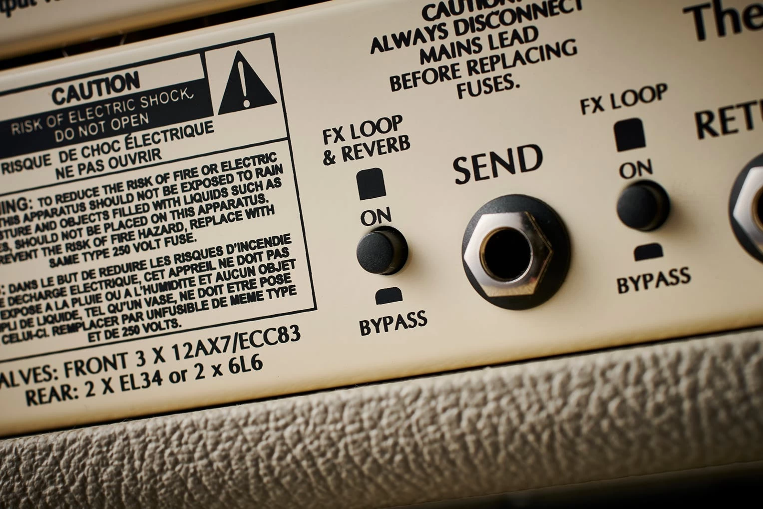 Victory V40H The Duchess Compact Sleeve Guitar Amp Head With 6L6 Valves 12 Victory V40H The Duchess Compact Sleeve Guitar Amp Head With 6L6 Valves - Image 12