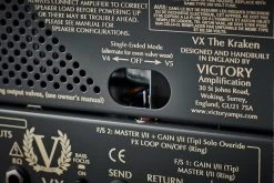 Victory VX The Kraken 50w Compact Sleeve Guitar Amplifier Head With EL34 Valves -Professional Guitar Store VICVX COMPACTEL34 the kraken wooden sleeve compact el34 16